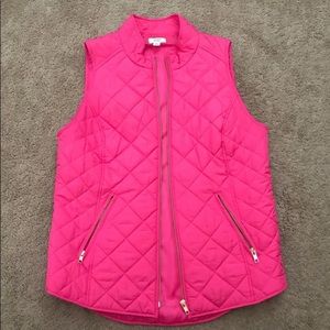 Crown & Ivy Hot Pink Vest